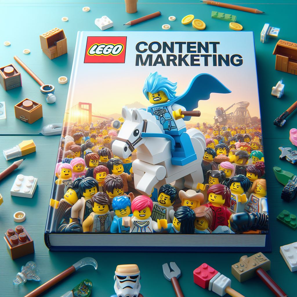 content marketing lego